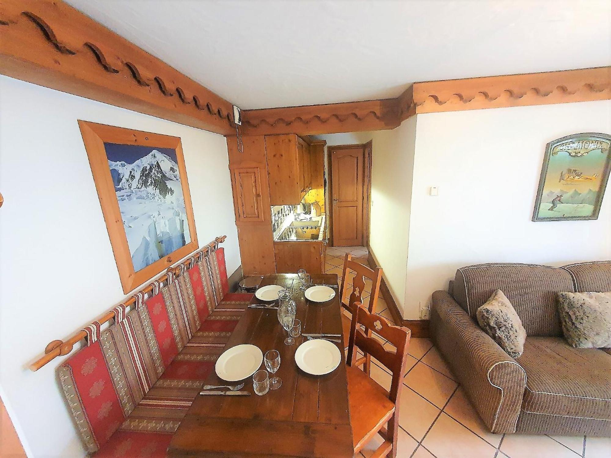 Ferienwohnung La Ginabelle Vue Montblanc 4 Personnes Chamonix Exterior foto